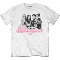 Ginza.se Blackpink - Photo Heren T-shirt - M - Wit