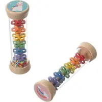 Simply For Kids Een klassieke regengeluid maker / regenstok. Let it rain, let it rain inside. Rainmaker