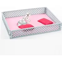 BULLYLAND puppy figuurtje hond met hondenmand