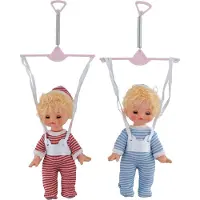 Playtime Bouncing babies poppen - 25 cm - 2 STUKS