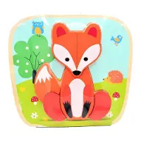 Simply Houten Vormenpuzzel Vos - for Kids - My First Puzzel - Vanaf 1 jaar