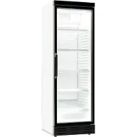 CombiSteel Drankenkoeling - 382L - Wit/Zwart - +4°C/+10°C - Statisch + Ventilator - 595x650x1850mm - Horeca Koelkast