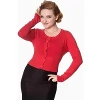 Dancing Days - DOLLY Cardigan - M - Rood