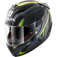Shark Race-R Pro Carbon Aspy Carbon Antraciet Geel Integraalhelm Maat XL
