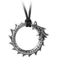 Alchemy - JORMUNGAND SERPENT Ketting - Zilverkleurig