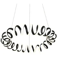 TRIO Design hanglamp Curl Ø 55cm