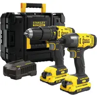Fatmax Sfmck465d2t-qw Sfmcd711+sfmcf800 18v 2x2.0ah Elektrische Schroevendraaier
