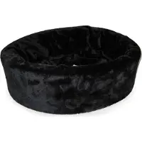 Competition dierenmand Paw 60 x 21 cm pluche zwart
