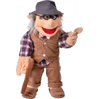 Living puppets Handpop Grootvader opa 65cm