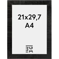Walther design HO130B Wissellijst Papierformaat: DIN A4 (b x h) 21 cm x 29.7 cm Zwart