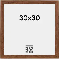 Walther design Fiorito - MDF Houten lijst - Fotoformaat 30x30 cm - Donkere eik