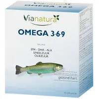 Fytostar Vianatura Omega 3-6-9 – Gezond hart – Hart & Bloedvaten – voedingssupplement 80 softcapsules