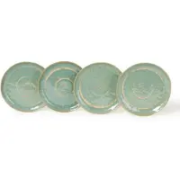 Serax - Pascale Naessens Pure - Bord M - Zeegroen - 20 Ø - 4 stuks