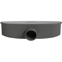Easy drain sifon compact met waterslot 30mm