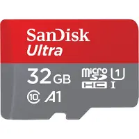 SanDisk MicroSDHC Ultra 32GB 120MB/s C10-UHSI-A1 Photo