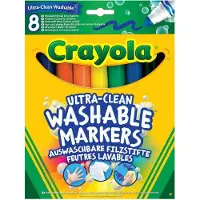 Crayola Ultra-Clean Viltstiften 8 stuks