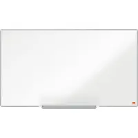 Nobo Impression Pro Widescreen Magnetisch Whiteboard Van Staal - Met Pennengoot - Inclusief Whiteboard Marker - 890x500mm - Wit