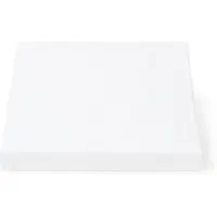 Yumeko Hoeslaken Katoensatijn 90x210 Wit - Eco, Bio & Fairtrade
