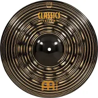 Meinl 16" Classics Custom Dark Heavy Crash & Gear4music Boom Arm Stand Black