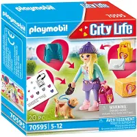 Playmobil 70595 Modemeisje met Hond