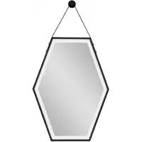 Badstuber Steel spiegel met LED verlichting 60x80cm mat zwart