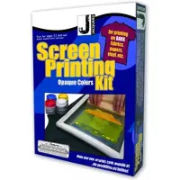 Jacquard zeefdruk set voor donkere ondergronden 25x35 cm - creatief speelgoed.