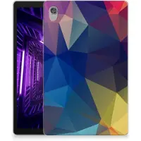 B2Ctelecom Back Cover voor Lenovo Tab M10 HD (2de generatie) Back Cover Polygon Dark