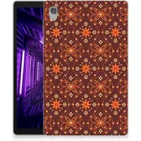 B2Ctelecom Lenovo Tab M10 HD (2de generatie) Hippe Hoes Batik Brown