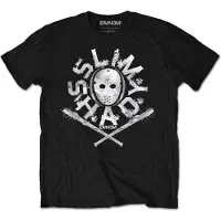 Ginza.se Eminem - Shady Mask Heren T-shirt - S - Zwart