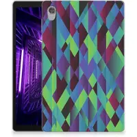 B2Ctelecom Lenovo Tab M10 HD (2de generatie) Back Cover Abstract Green Blue