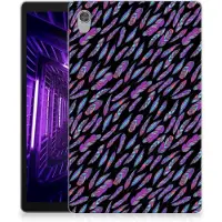B2Ctelecom Lenovo Tab M10 HD (2de generatie) Hippe Hoes Feathers Color