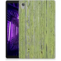B2Ctelecom Lenovo Tab M10 HD (2de generatie) Silicone Tablet Hoes Green Wood