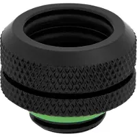 Corsair Hydro X Series Fitting XF Hardline 4-pack, Aansluitingen voor waterkoeling, Zwart