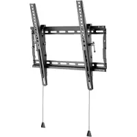 Deltaco OFFICE ARM-0203, Kantelbaar TV Beugel, inklapbaar, 32"- 70 inch, max. 70 kg, zwart
