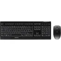 Cherry B.Unlimited 3.0 toetsenbord Inclusief muis RF Draadloos Scandinavisch Zwart