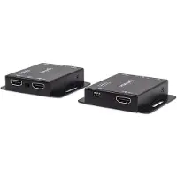 Manhattan 207461 Extender (verlenging) HDMI, Gigabit-LAN (1 Gbit/s) Via netwerkkabel RJ45 50 m