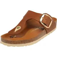 Birkenstock Teenslipper 'Gizeh' bruin / goud