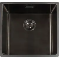 Dekker Lanesto vierkante spoelbak/50x40cm/VIB Gunmetal