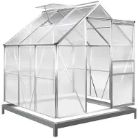Gardebruk Tuinkas Aluminium 190x190x195cm met Fundering