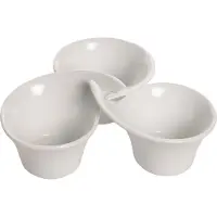 COSY&TRENDY APEROSCHAALTJE SET3 WIT D7,5-9XH6CM