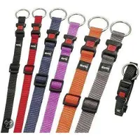 Flamingo Karlie Halsband Sport Plus Verstelbaar - 20 mm x 40-55 cm - Grijs