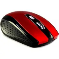 Media-Tech Raton Pro R Muis Ambidextrous RF Draadloos Optisch 1600 DPI (Draadloze), Muis, Zwart, Rood