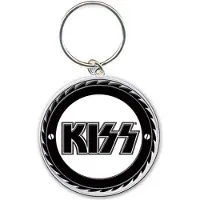 Rock Off Kiss - Buzzsaw Sleutelhanger - Zwart/Wit