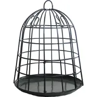 Esschert Design Vogelvoederkooi Zwart D 23,7 H 30,6 Cm