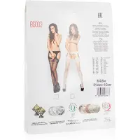 Passion BS002 - open netpanty - zwart - S-L