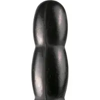 All Black Extra lange zwarte dildo 31.5 cm