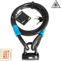 Pro-tect slotkabel 2-ogen cobalt 20mm 2,5m art1* / vbv
