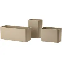 String Grid organizer 3 Teile Beige