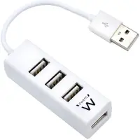Ewent USB 2.0 Hub mini 4 port white