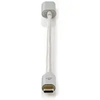 Nedis USB Type-C naar HDMI Adapter Zilver 0.2m